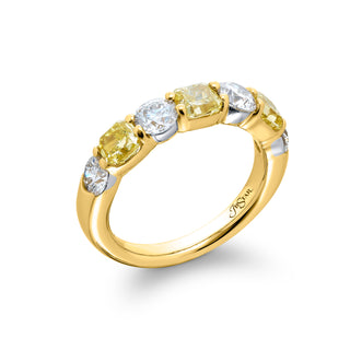 JB Star 18K Yellow Gold Diamond Ring - 5888/028 thumbnail