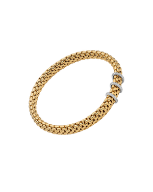 Flex'it bracelet with diamond pavé