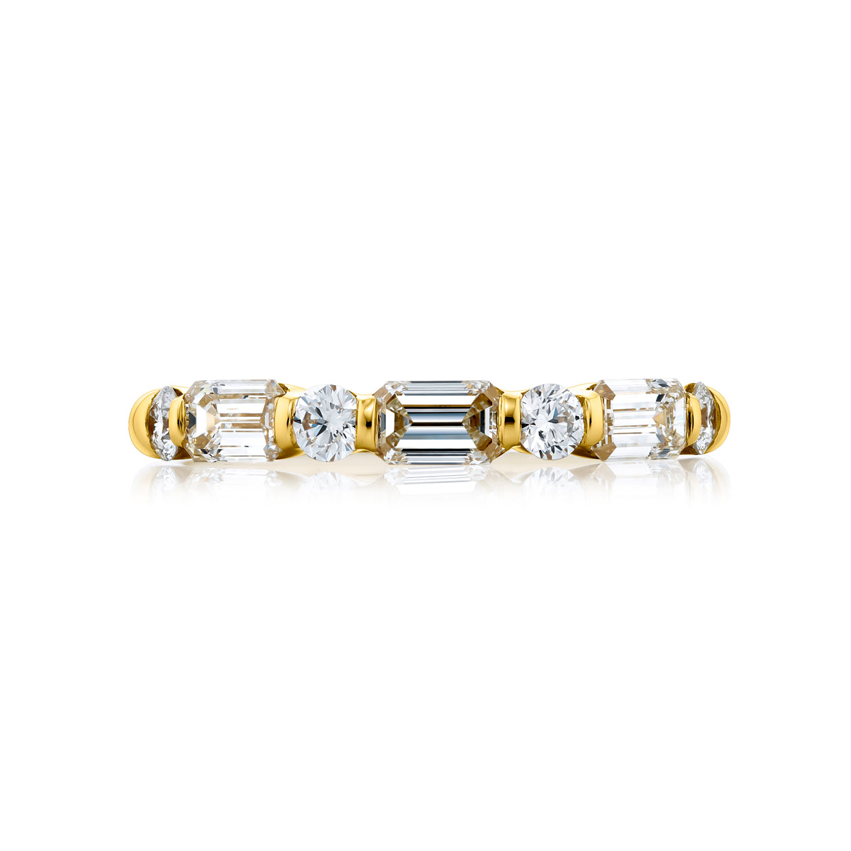 JB Star 18K Yellow Gold Diamond Ring - 5969/016