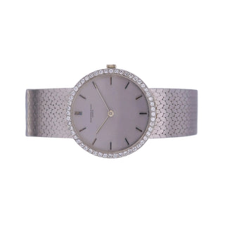 Audemars Piguet 18K White Gold & Diamond Vintage Watch thumbnail