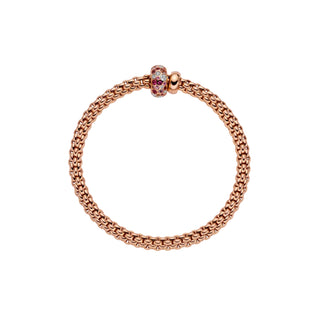 Flex'it Bracelet with Diamonds And Pink Sapphires thumbnail