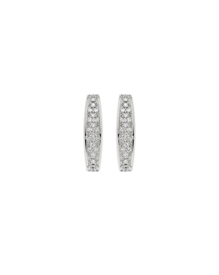 Earrings with diamond pavé thumbnail