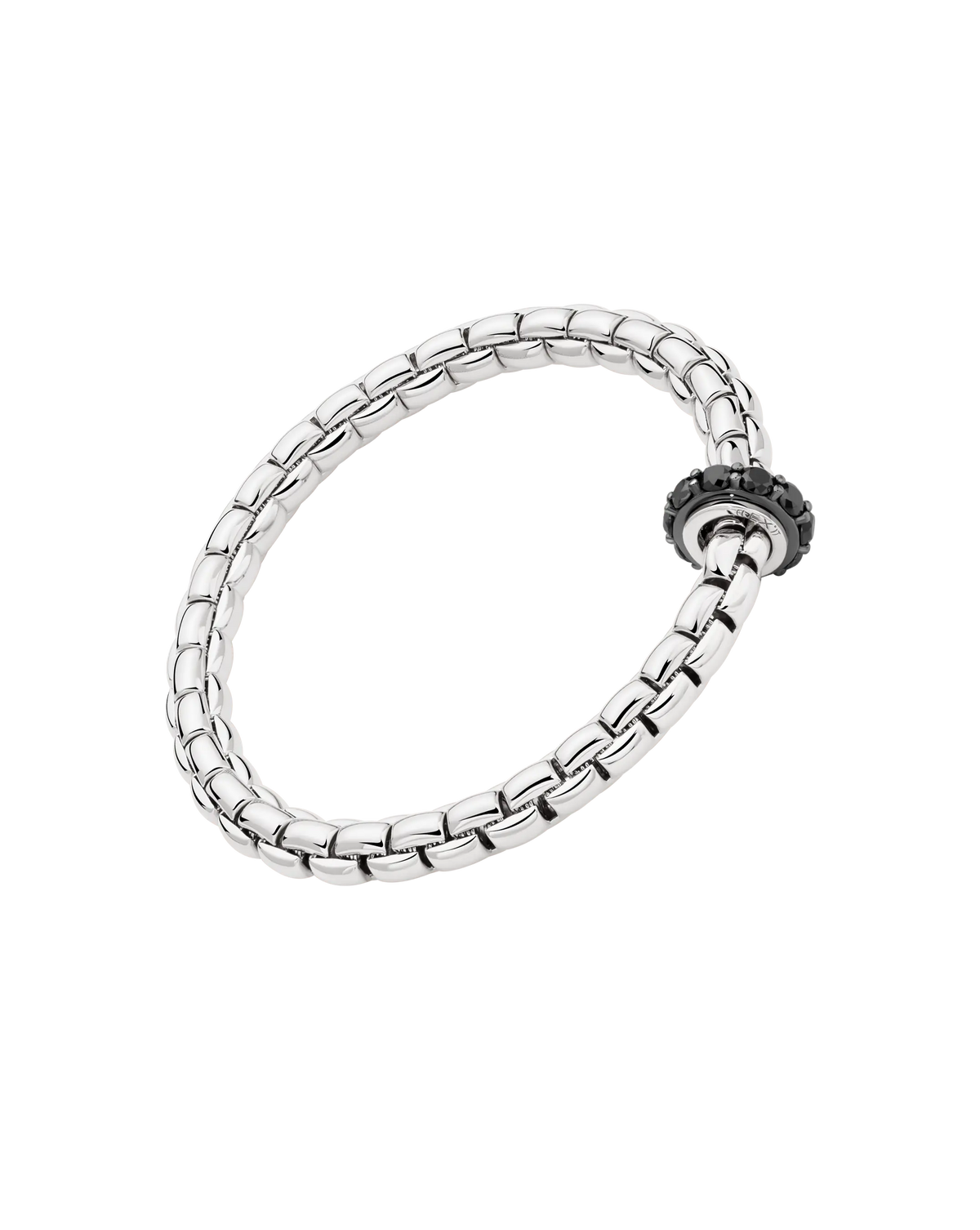 Flex'it bracelet with black diamonds