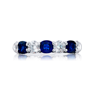 JB Star Platinum Sapphire and Diamond Ring - 7216/085 thumbnail