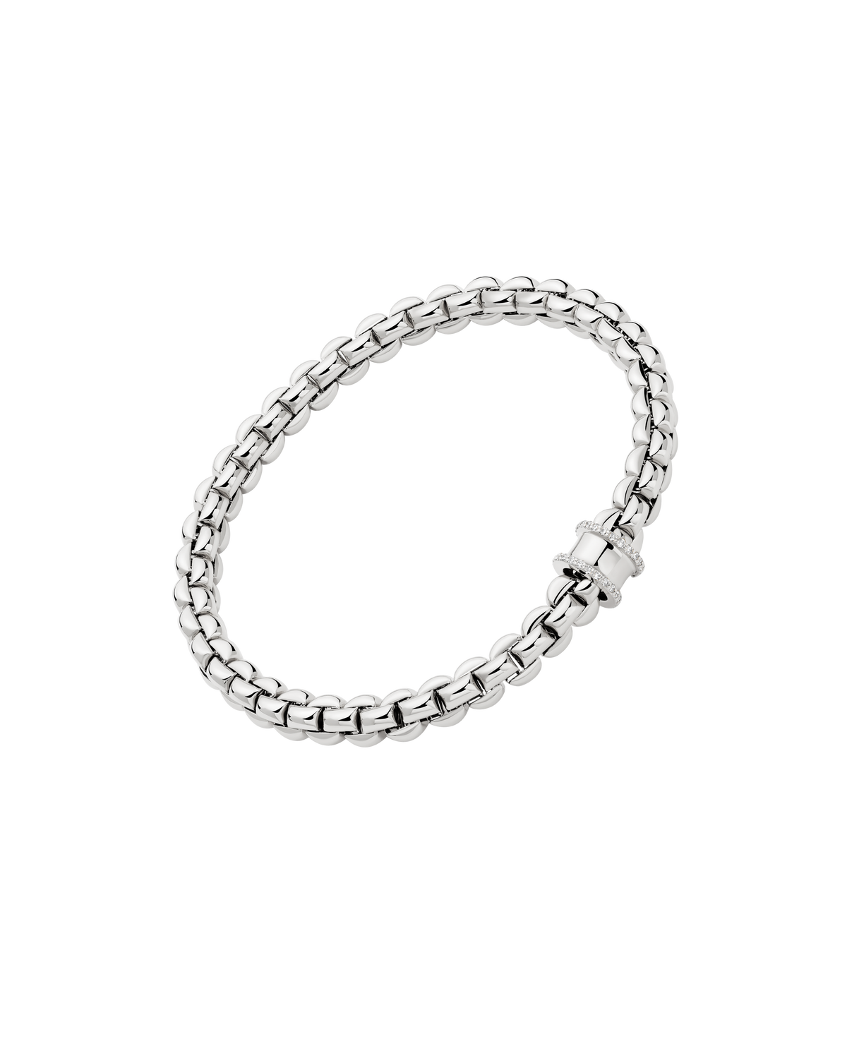 Flex'it bracelet with a diamond pavé