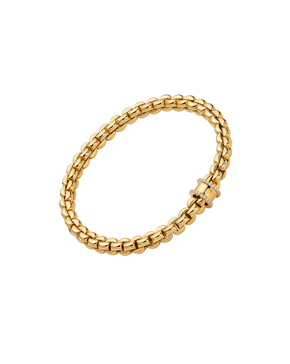 Flex'it bracelet with a diamond pavé