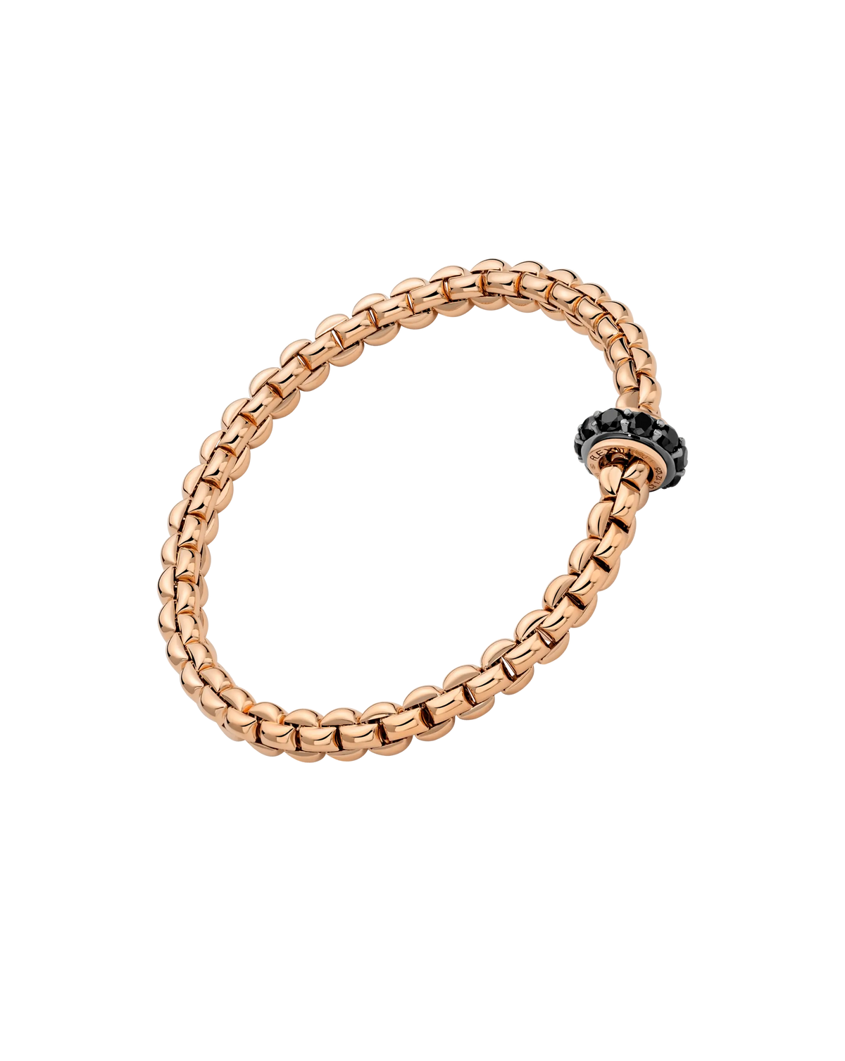Flex'it bracelet with black diamonds
