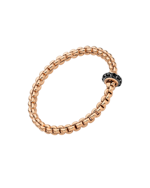 Flex'it bracelet with black diamonds