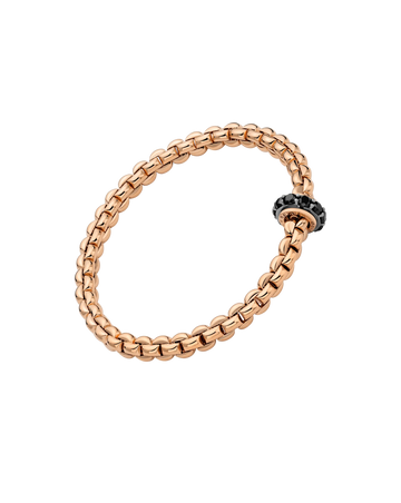 Flex'it bracelet with black diamonds