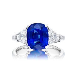 JB Star Platinum Sapphire and Diamond Ring - 7294/003