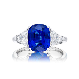JB Star Platinum Sapphire and Diamond Ring - 7294/003 thumbnail