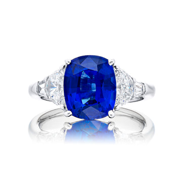 JB Star Platinum Sapphire and Diamond Ring - 7294/003