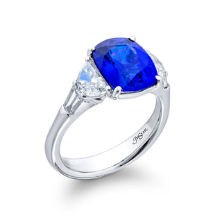 JB Star Platinum Sapphire and Diamond Ring - 7294/003 thumbnail