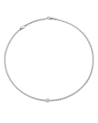 Necklace with diamond pave' thumbnail