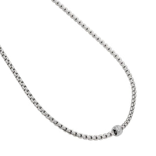 Necklace with diamond pave thumbnail