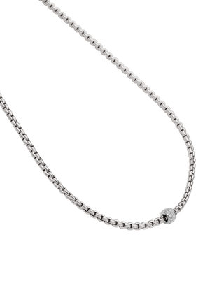 Necklace with diamond pave' thumbnail