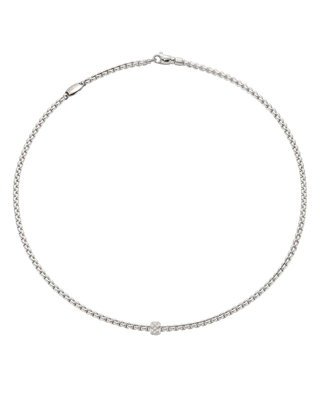 Necklace with diamond pave' thumbnail