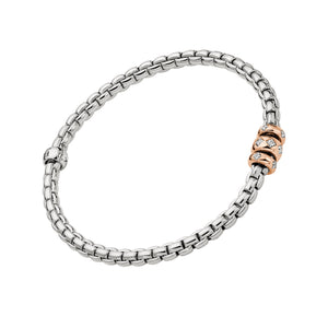 Flex'it Bracelet with Rhombus-set Diamonds
