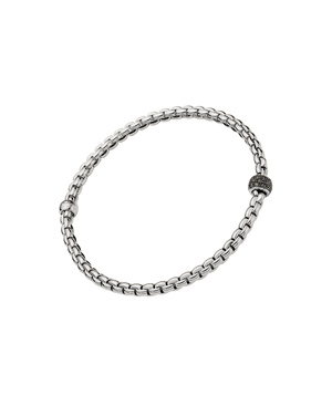 Flex'it bracelet with black diamond pavè