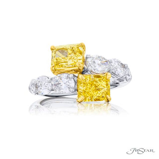 JB Star Fancy Yellow Diamond Rings - 7364-002 thumbnail