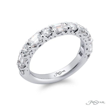 JB Star Platinum Diamond, Emerald Band - 7456-001