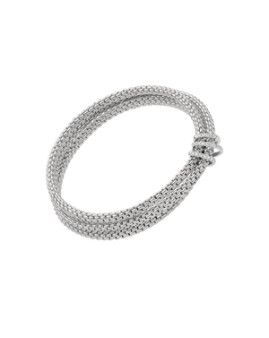 Flex'it bracelet with diamond pavé
