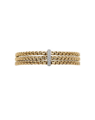 Flex'it Bracelet with Triple Mesh and Diamond Pavé thumbnail