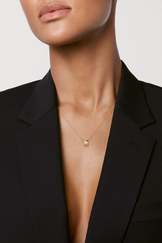 CHANEL Coco Crush Necklace in Yellow Gold with Diamonds thumbnail