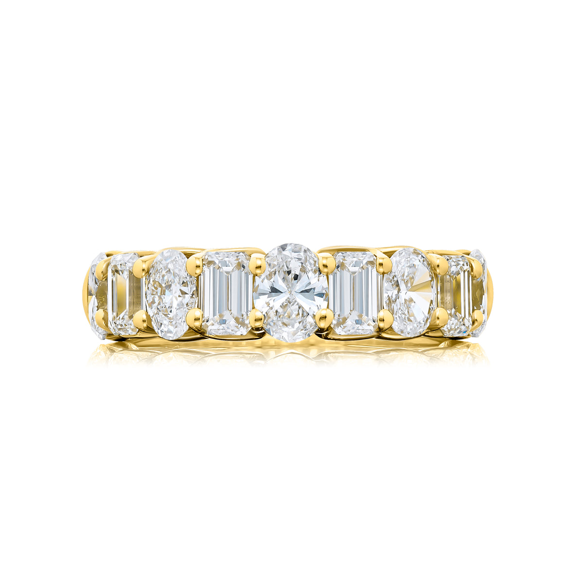 JB Star 18K Yellow Gold Diamond Ring - 7616/045