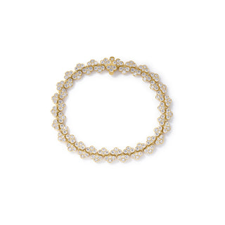 18k Yellow Gold Chiara Pave Diamond Chain Bracelet thumbnail