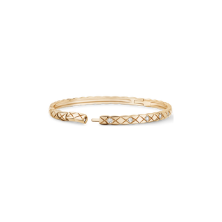 CHANEL Coco Crush Mini Bracelet in BEIGE GOLD with Diamonds thumbnail