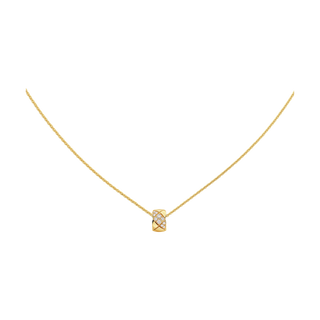 CHANEL Coco Crush Necklace in Yellow Gold with Diamonds thumbnail