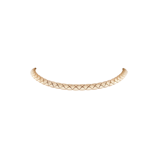 CHANEL Coco Crush Supple Short Necklace in BEIGE GOLD thumbnail
