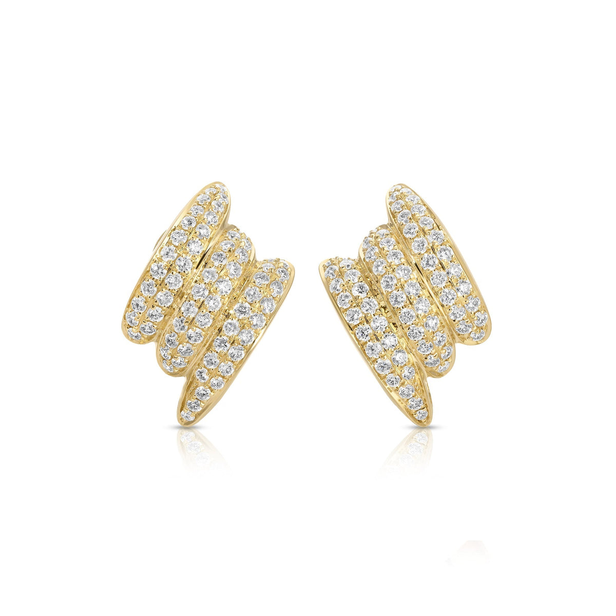 Small Diamond Clair Earrings