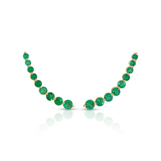 Floating Emeraldearringald Crawlearring (Right) Emerald=0.52 thumbnail