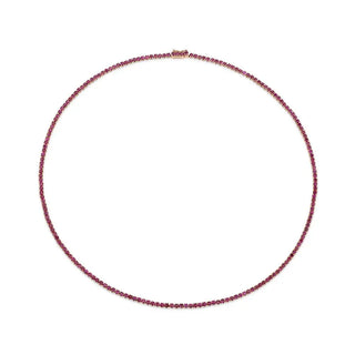 Hepburn Round Rubyby Chokearring 16" Ruby=6.80 thumbnail