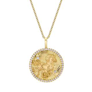 Lucky Unicorn Talisman Pdnt 20" thumbnail