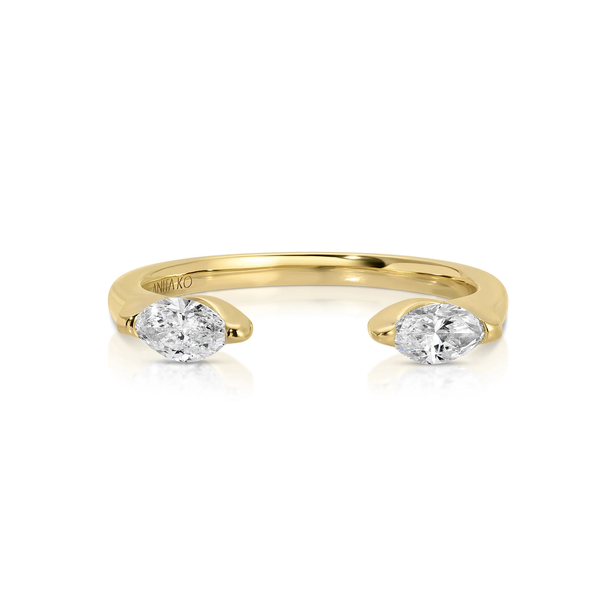Marquise Orbit Diamond Ring