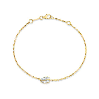 Small Palm Leaf Chain Braceletelet 6.5" thumbnail