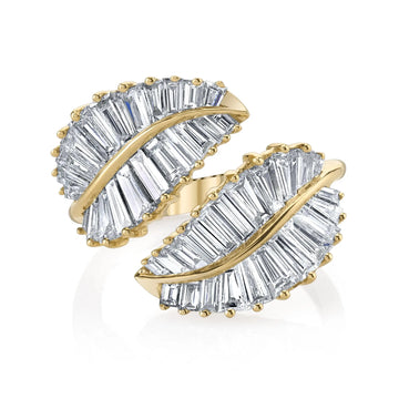 Large Palm Leaf Ring