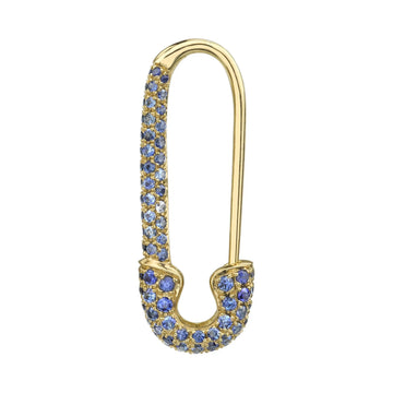 Single R 18Ky Blsap=.52 Safety Pin Earringring