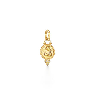 18K Diamond Angel Pendant thumbnail