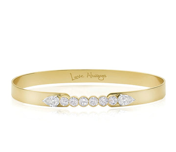 Phillips House One of One Love Always Pear & Round Diamond Bracelet