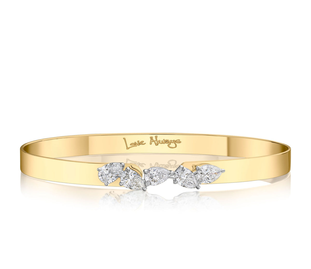 Phillips House Love Always Angled Bangle Bracelet