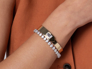 Love Always Tapered Baguette Bracelet thumbnail