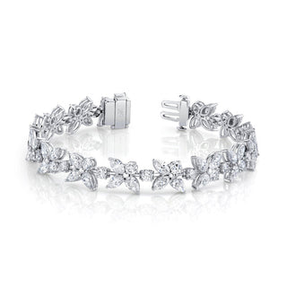 Floral Diamond Bracelet thumbnail