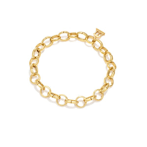 18K Temple Convertible Charm Bracelet
