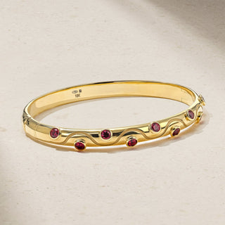 Riva Crest Diamond Bangle thumbnail