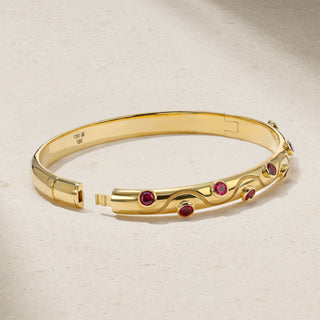 Riva Crest Diamond Bangle thumbnail