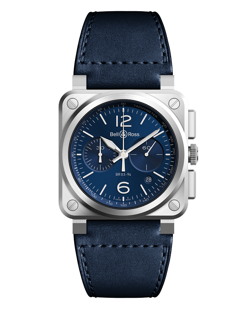 Bell & Ross BR-03 Chrono Blue Steel